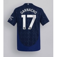 Billiga Manchester United Alejandro Garnacho #17 Borta fotbollskläder 2024-25 Kortärmad